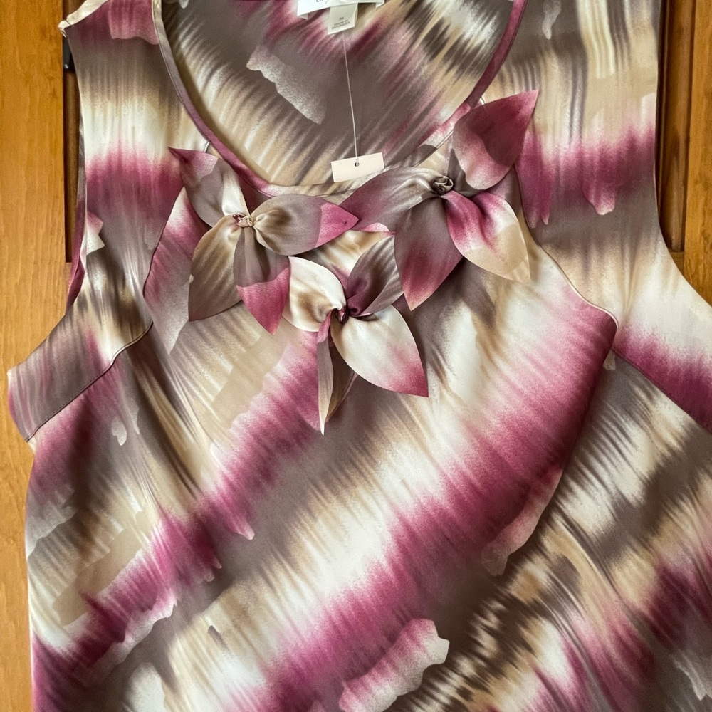 Dress barn blouse size XL SLEEVELESS - Picture 5 of 5